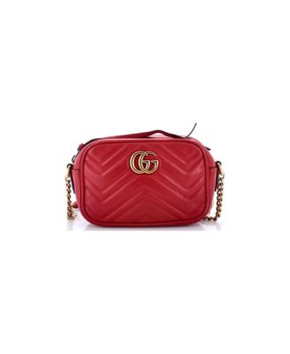 Mini GG Marmont Shoulder Bag Matelasse Leather