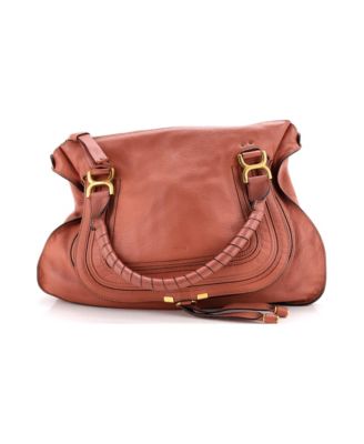 Large Marcie Shoulder Bag Leather