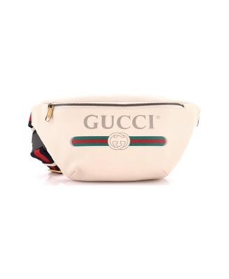 Medium Logo Belt Bag Printed Leather