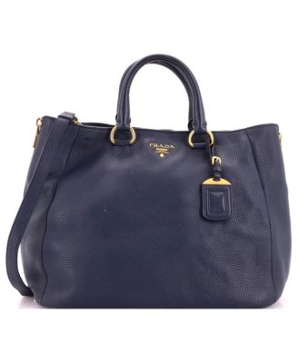 Large Side Zip Shopper Tote Vitello Daino
