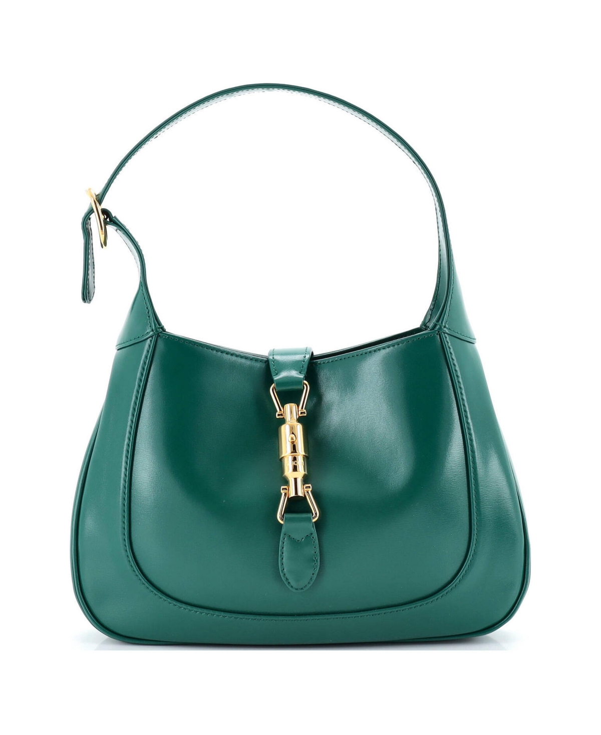 Pre-Owned Gucci Small Jackie 1961 Hobo Leather - Green