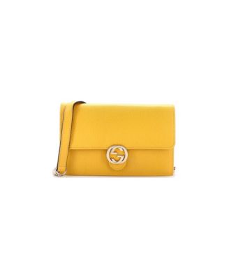 Interlocking Wallet on Chain Leather