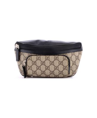 Eden GG Coated Canvas Belt Bag