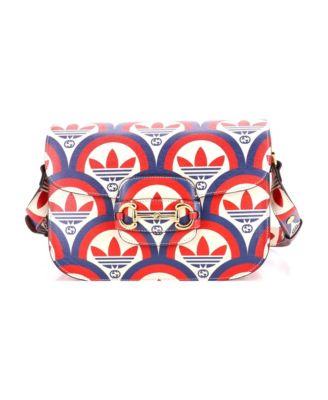 Small x Adidas Horsebit 1955 Shoulder Bag Printed Leather