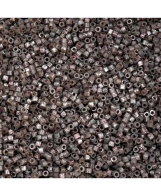 Verdara Rose Sandstone 11/0 Glass Cylindrical Seed Beads, 25 Gram for Jewelry Making, Bracelets, Necklaces, Earrings and Embroidery