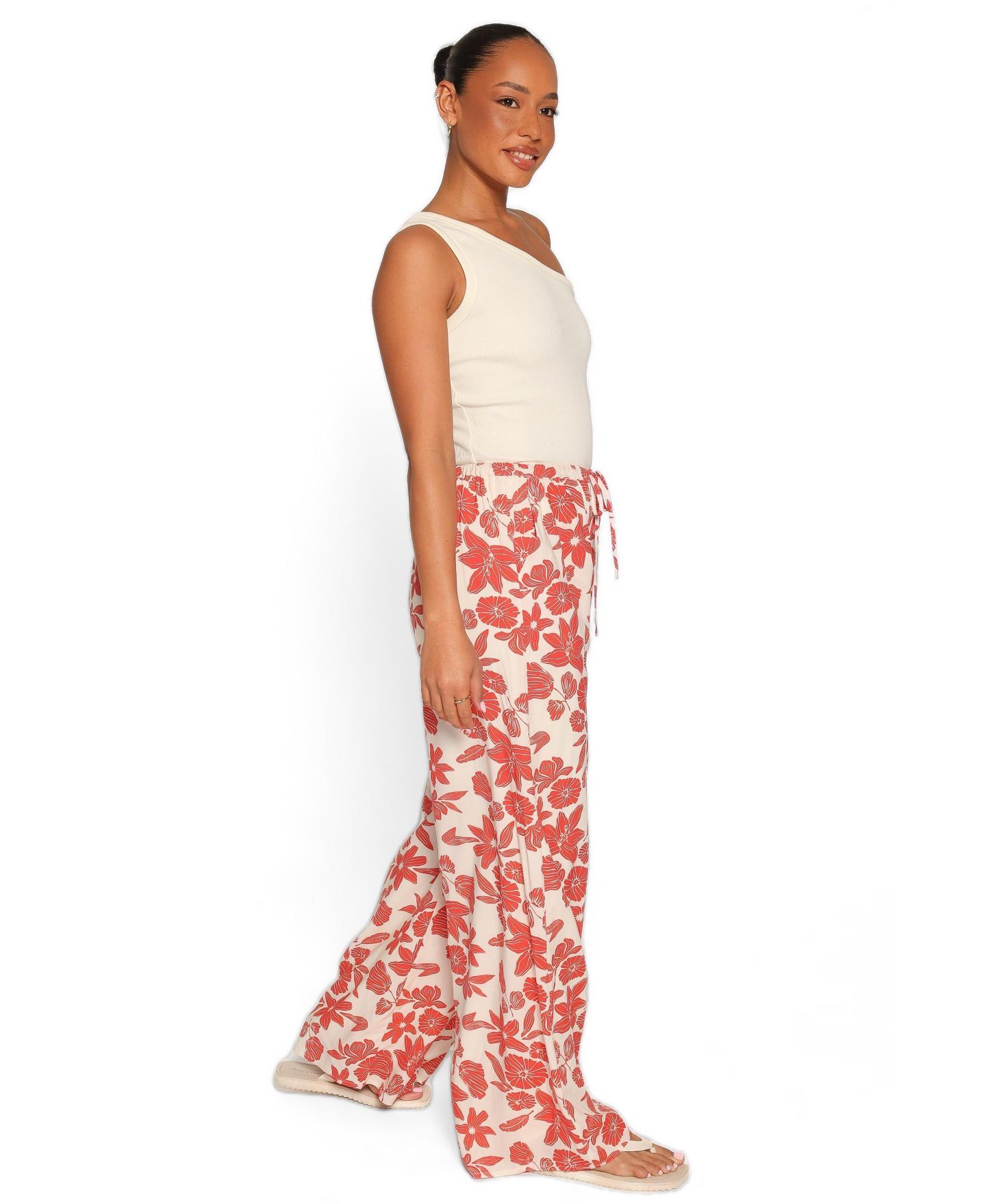 Женские брюки Petal and Pup Lira High-Waisted Wide-Leg Floral-Print — фото 2