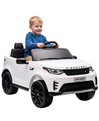 Licensed Land Rover Discovery 41.3-in 12V Dual-Motor Kids' Electric Ride-On Car with Parent Remote, 66-lb Capacity, Ages 3–6