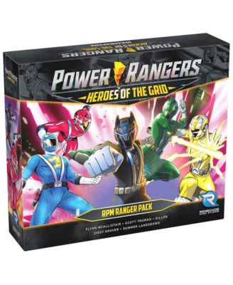 Power Rangers: Heroes of the Grid RPM Ranger Pack Strategy Board Game Expansion, Ages 14+