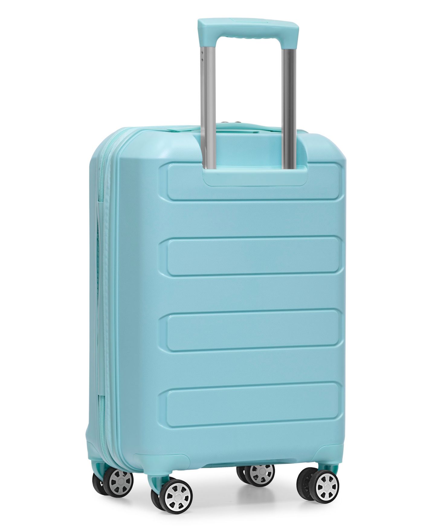 Чемодан Traveler's Choice Pagosa Small Carry-On Hardside Expandable Spinner Luggage, цвет: Синий — фото 5
