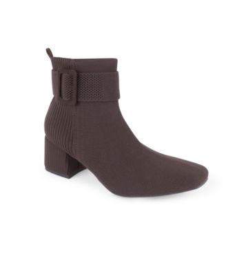 Women's Sunflower Knit Zipper Booties