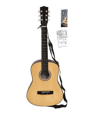 Wooden Acoustic Guitar Learn to Play 6 Nylon Strings, Ages 6+