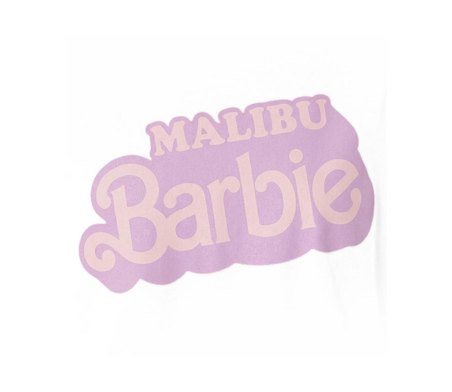 Женская футболка Grayson Threads, The Label Malibu Barbie Graphic Boxy, цвет: Розовый — фото 3