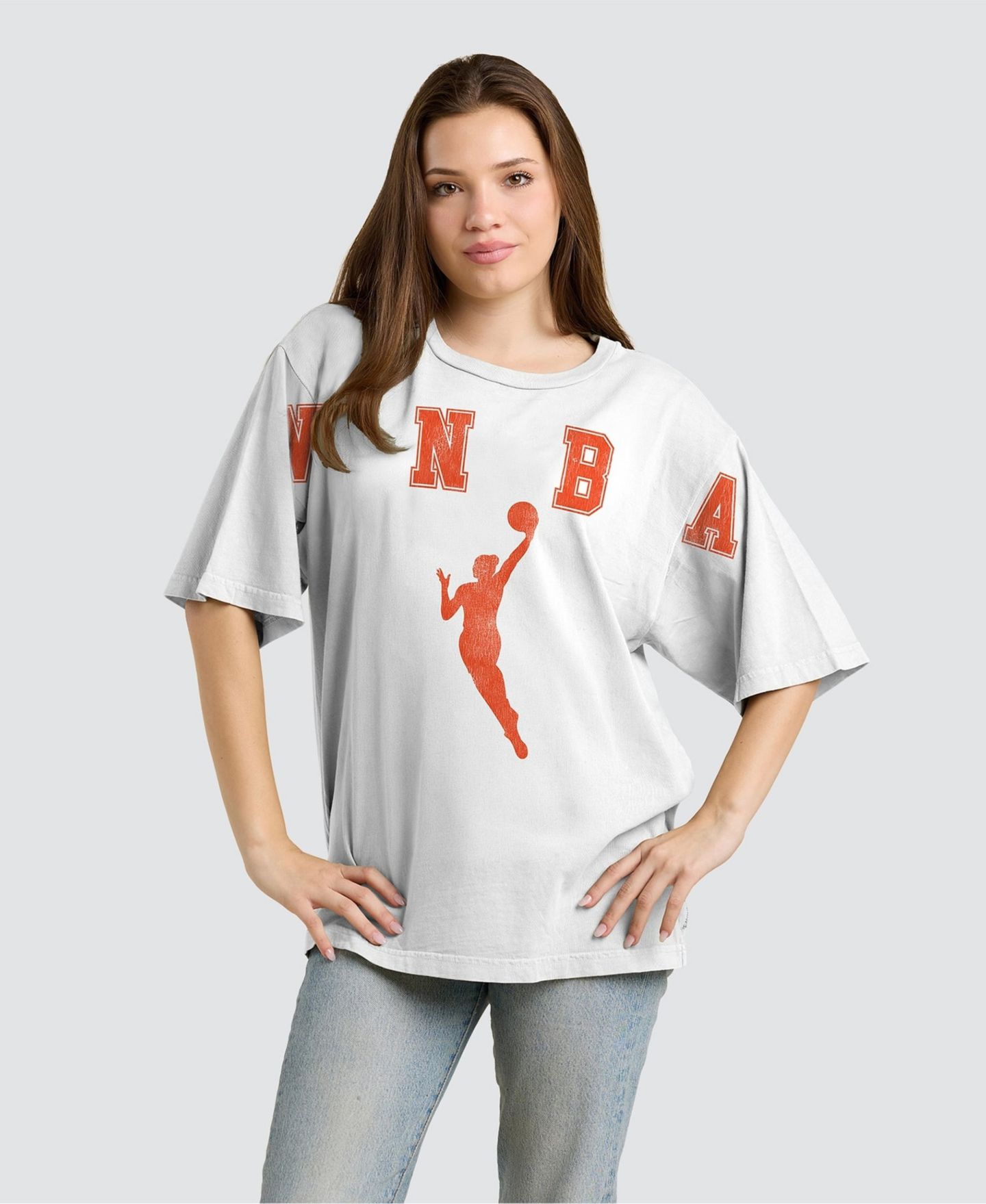 Женская футболка Fanatics White WNBA Gear Spirit Relaxed Jersey — фото 1