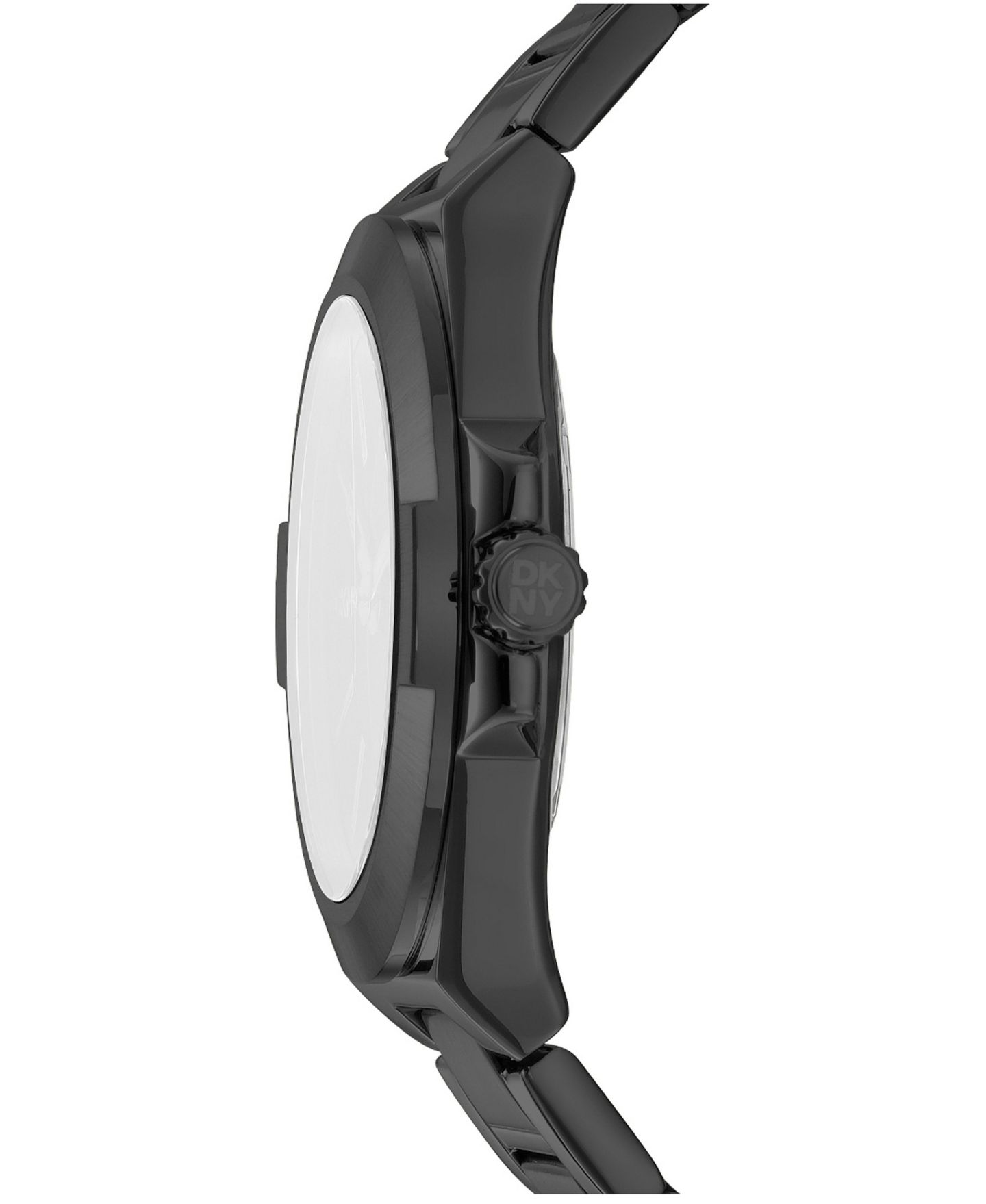 Мужские часы DKNY Quartz Analog Stainless Steel Bracelet Watch, 42mm, цвет: Чёрный — фото 3