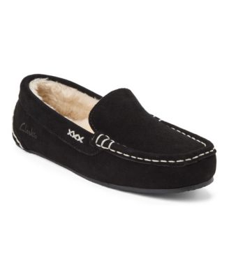 Women's Suede Driver Moc Memory-Foam Slippers
