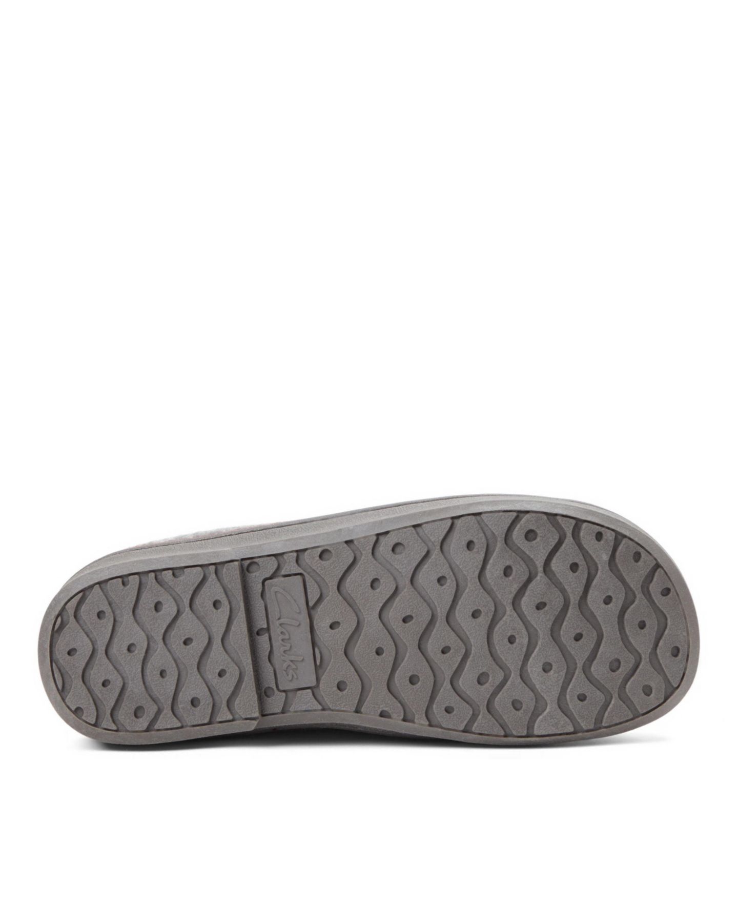 Женские сабо Clarks Felted Clog With Faux Fur Cuff and Embroidery Detail Slippers, цвет: Бордовый — фото 5