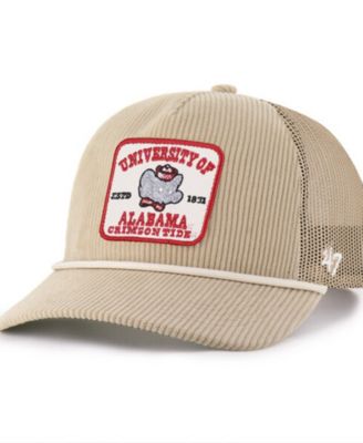 Men's and Women's  Khaki Alabama Crimson Tide Cordlandia Hitch Adjustable Hat