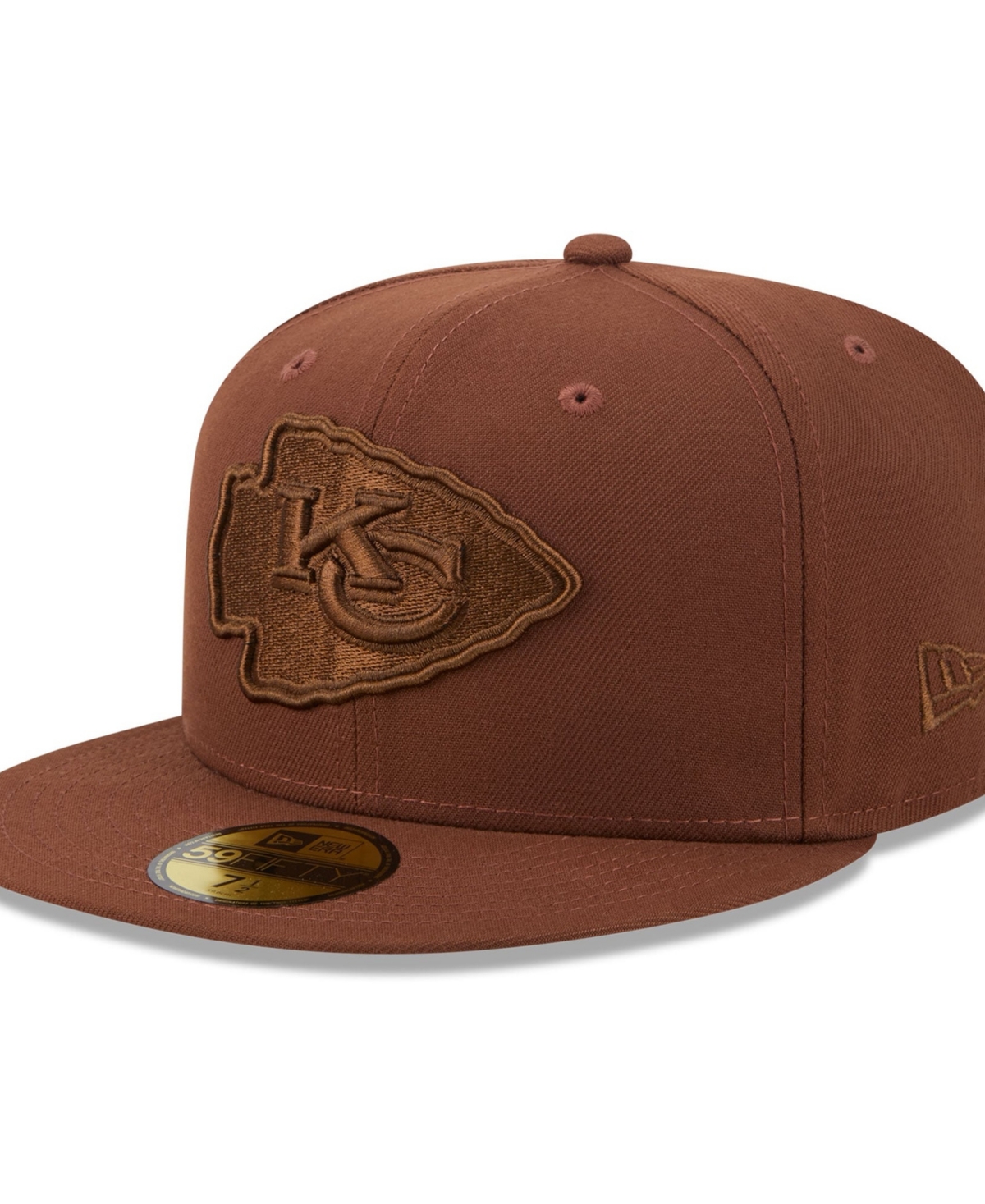 New Era Men's Brown Kansas City Chiefs Color Pack 59FIFTY Fitted Hat - Brown