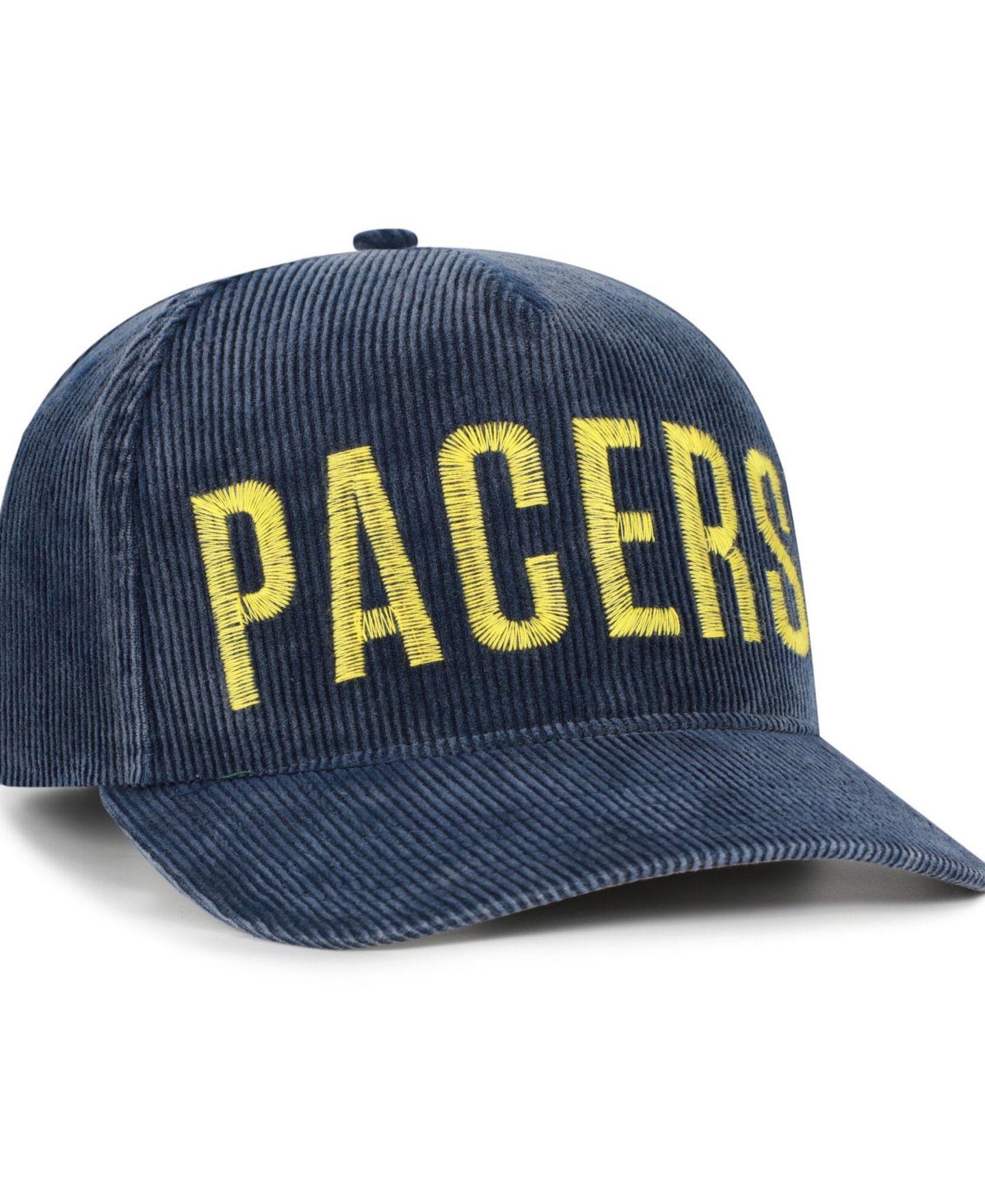 Мужской головной убор '47 Brand Navy Indiana Pacers Reclaim Snow Wash Corduroy Adjustable Hitch Hat — фото 3