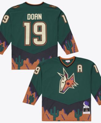 Men's Shane Doan Green Phoenix Coyotes 2001/02 Alternate Captain Patch Power Play Jersey