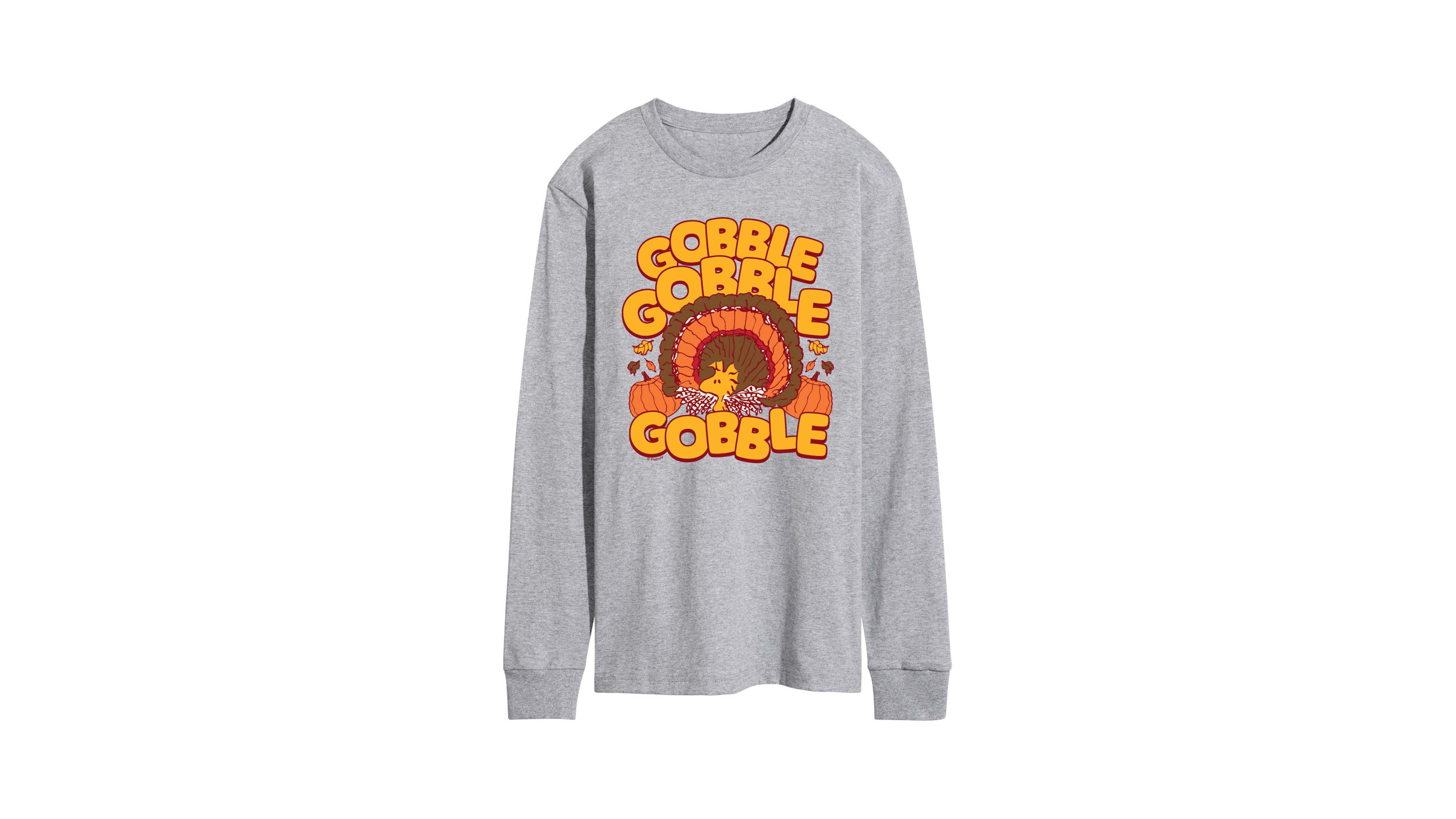 Airwaves Men's Woodstock Long-Sleeve Graphic Crewneck T-Shirt