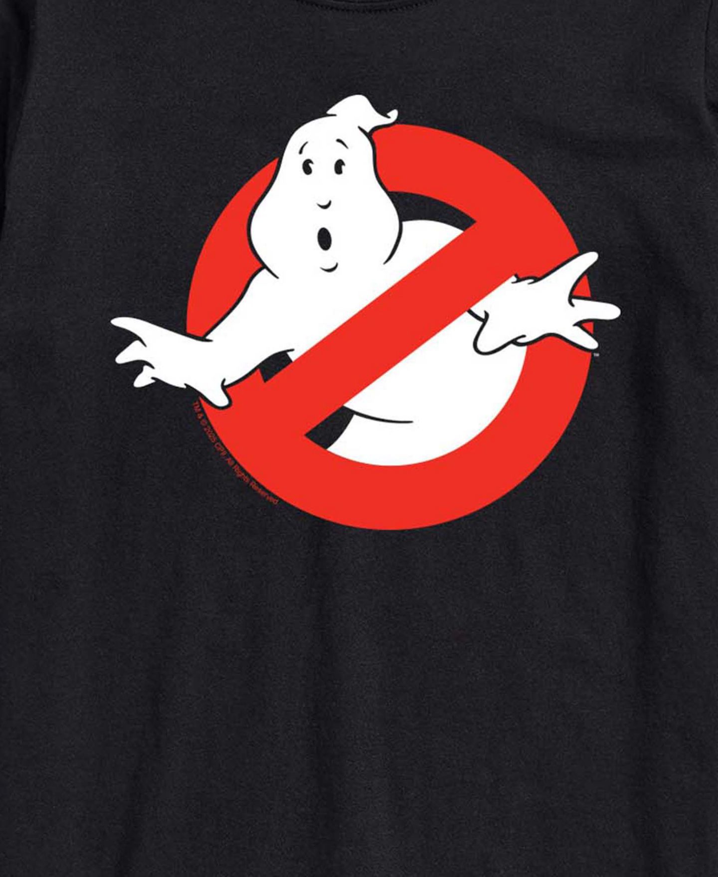 Мужская футболка AIRWAVES Ghostbusters No-Ghost Logo Retro Graphic, цвет: Чёрный — фото 3