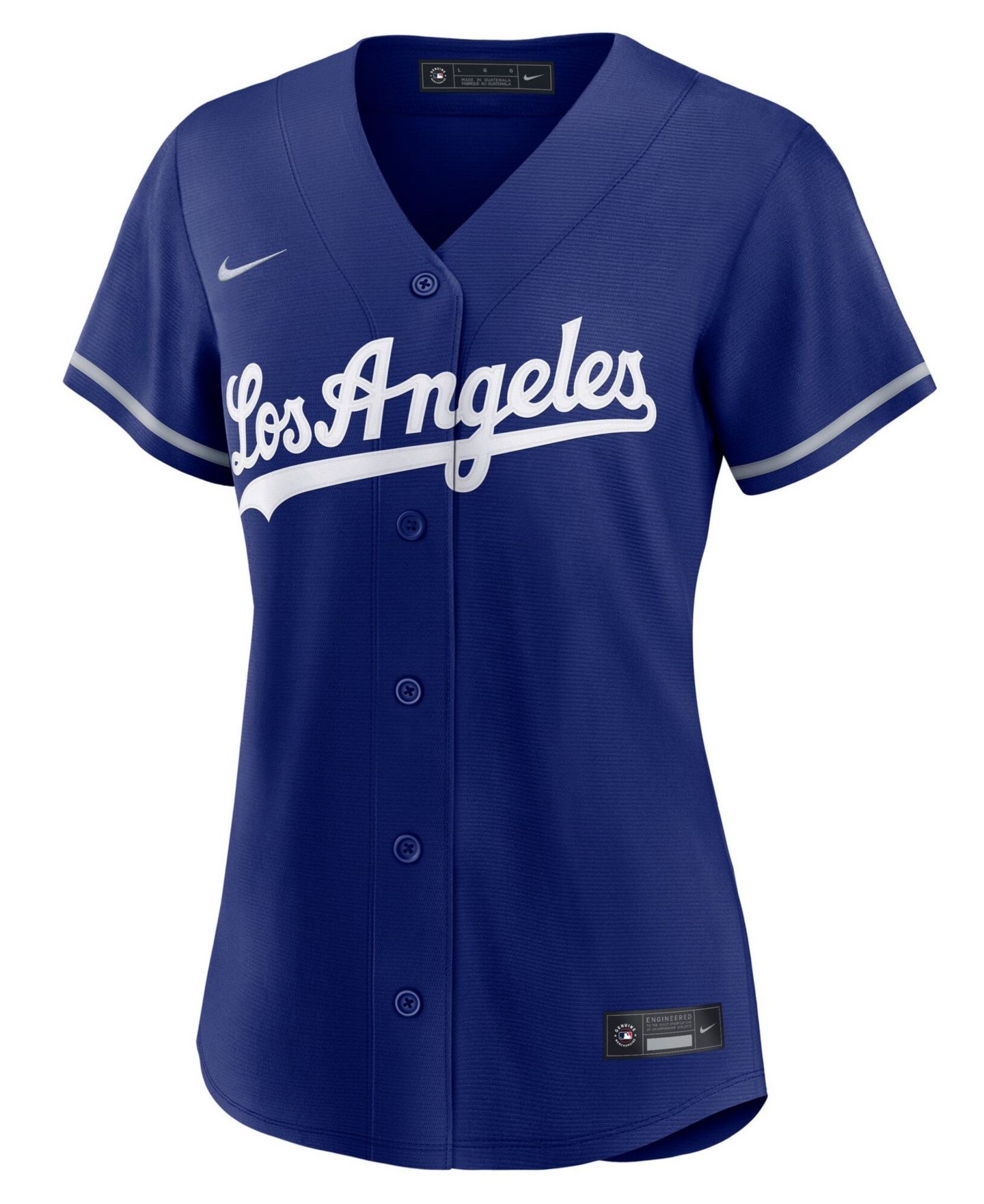 Женский топ Nike Royal Los Angeles Dodgers Alternate Replica Jersey — фото 3
