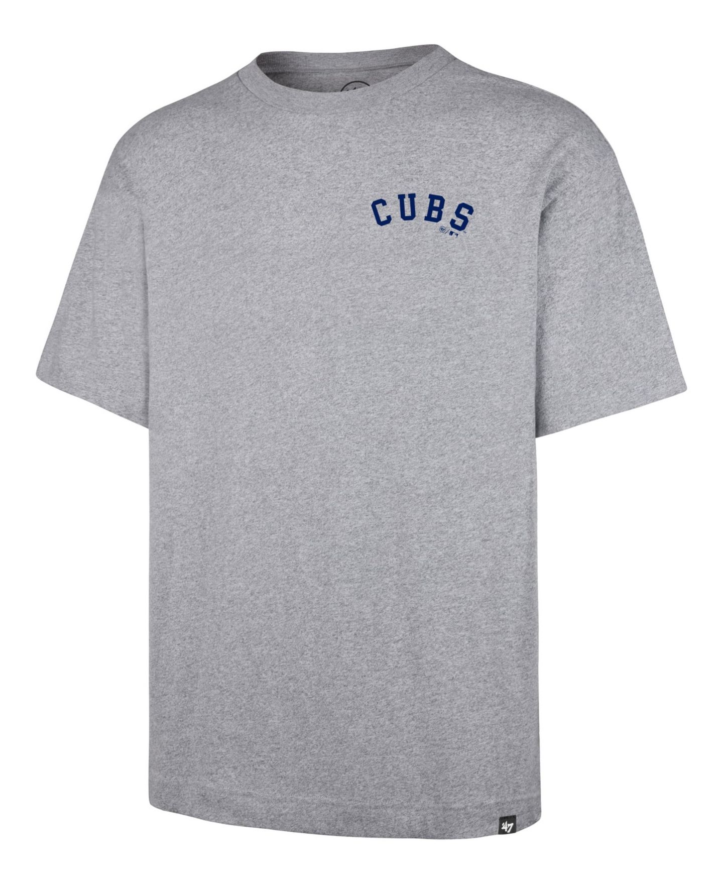 Мужская футболка '47 Brand Gray Chicago Cubs History Lock Foundation — фото 3