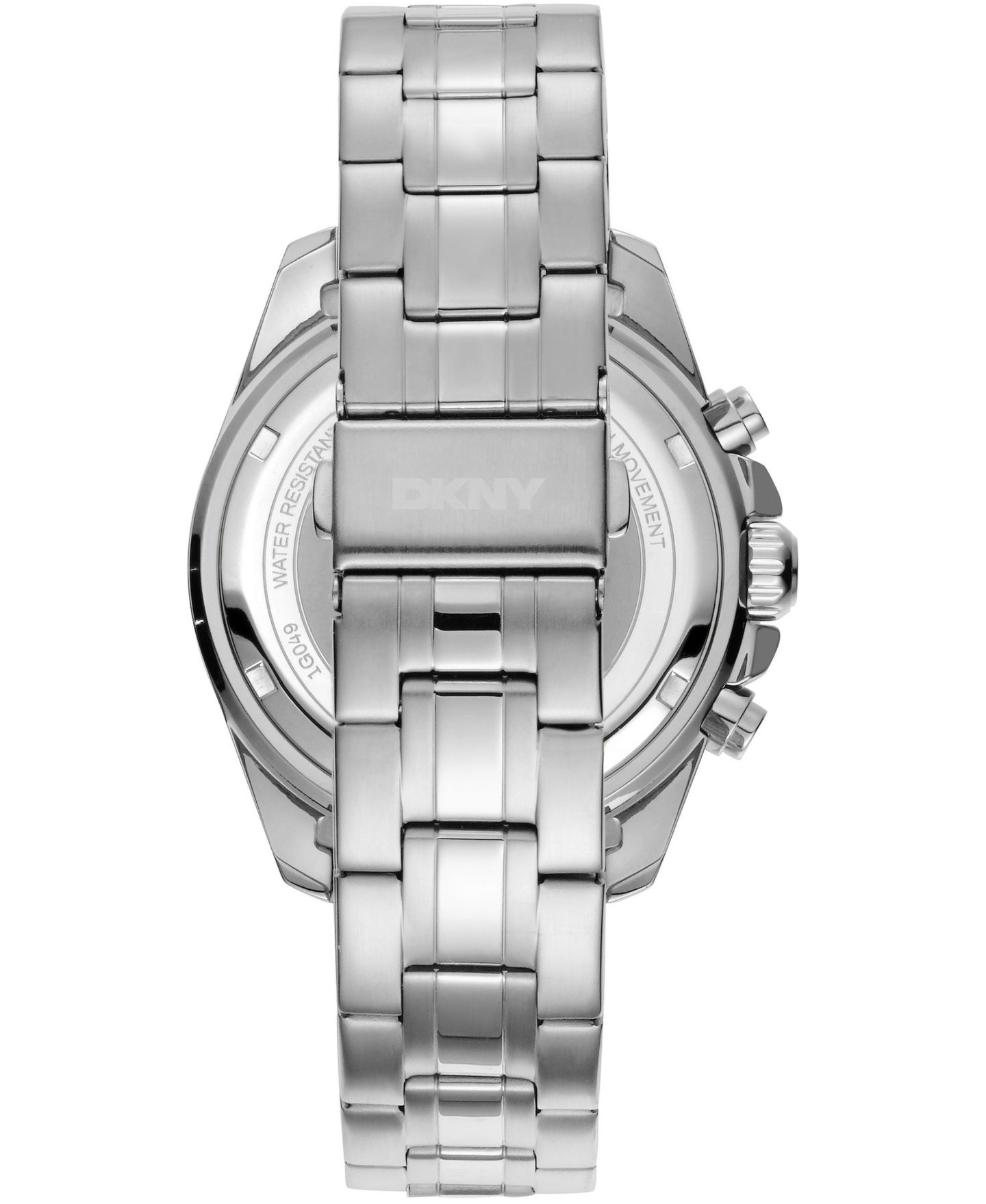 Мужские часы DKNY Quartz Silver Stainless Steel Bracelet Watch, цвет: Серебряный — фото 2