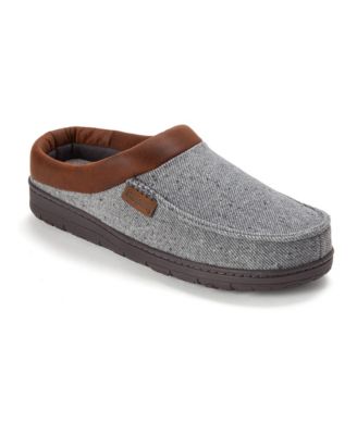 Men's Brendan Microsuede Cuff Clog Slippers