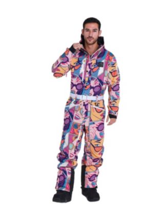 Men's Comic Book Candy Ski Suit