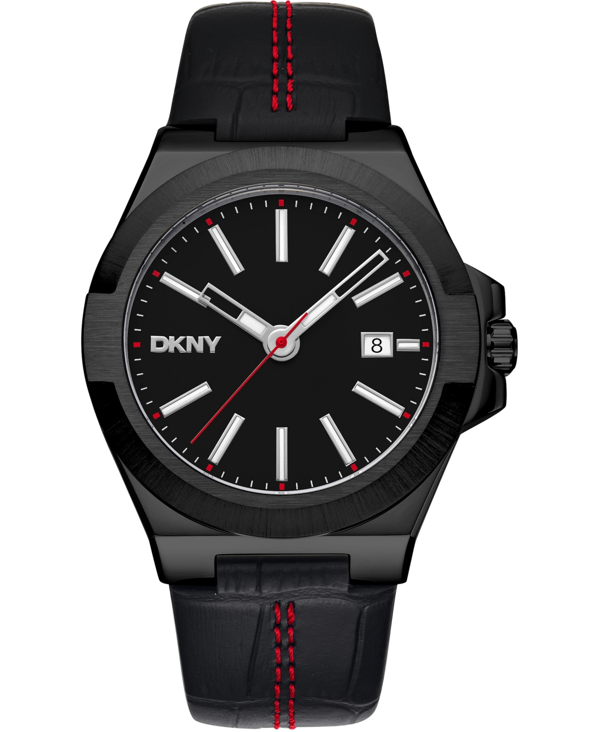 Dkny Men's Quartz Leather Strap Watch