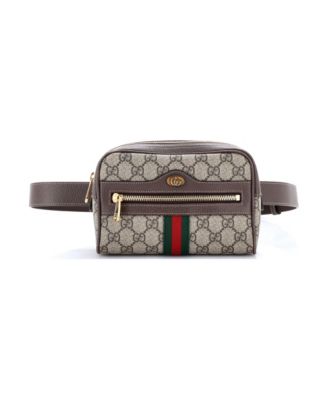 Small Ophidia Belt Bag GG Coated Canvas