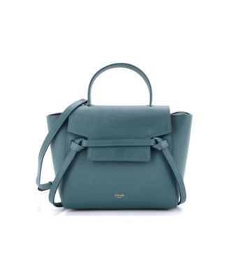 Pre-Owned Celine Nano Belt Bag Textured Leather
