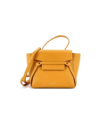 Pre-Owned Celine Nano Belt Bag Textured Leather