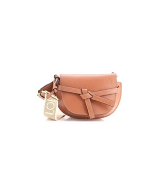Mini Gate Dual Shoulder Bag Leather