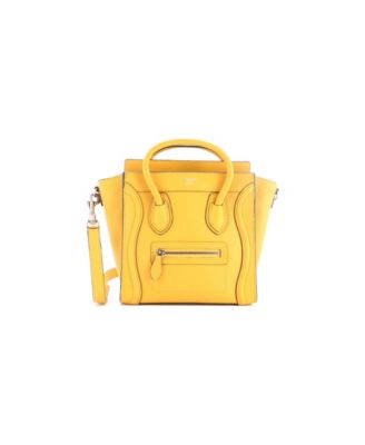 Nano Luggage Bag Grainy Leather