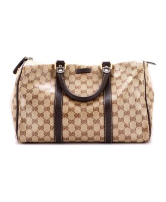 Medium Joy Boston Bag GG Coated Canvas
