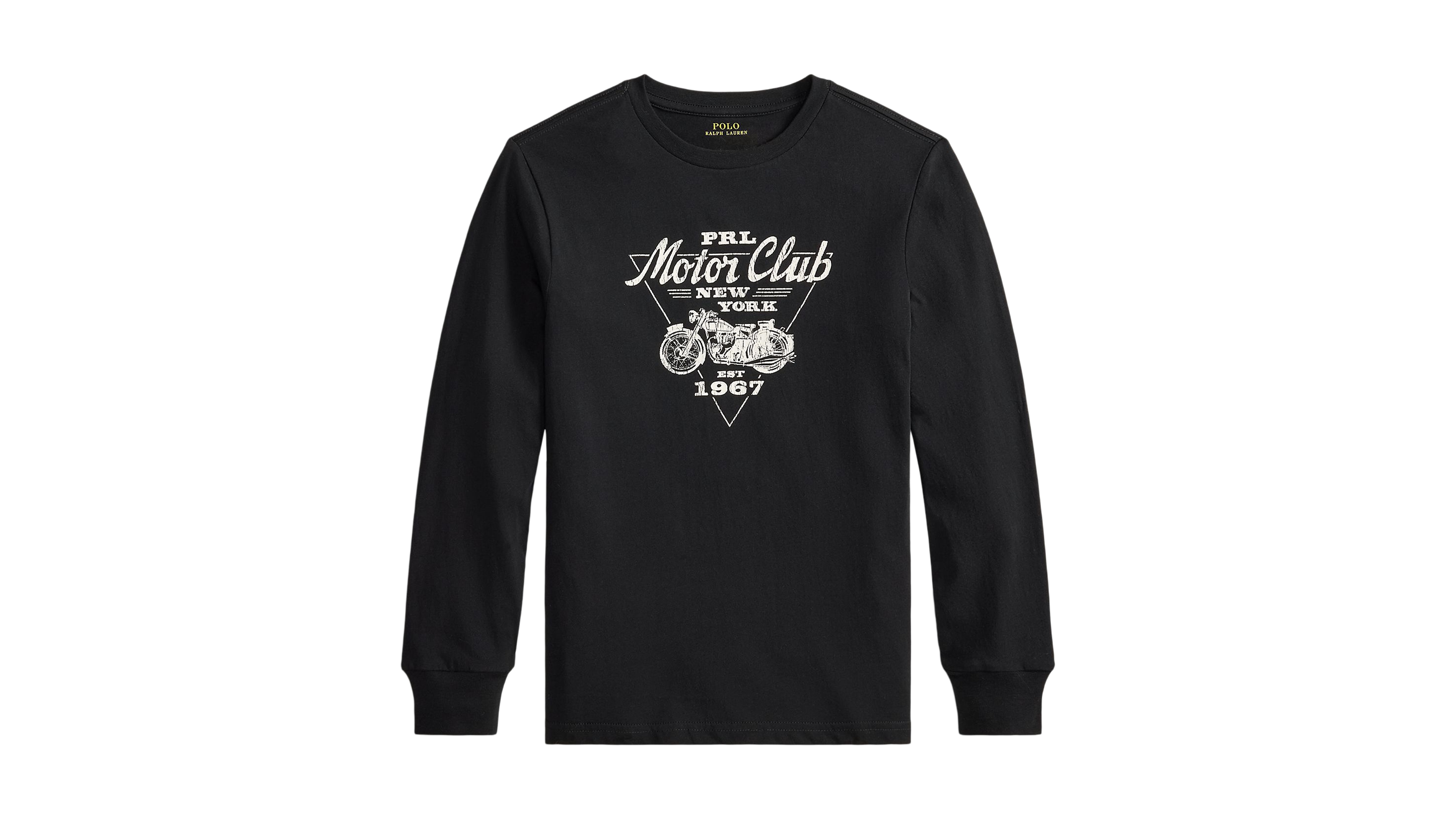 Polo Ralph Lauren Boys' 8-20 Cotton Long-Sleeve Graphic T-Shirt