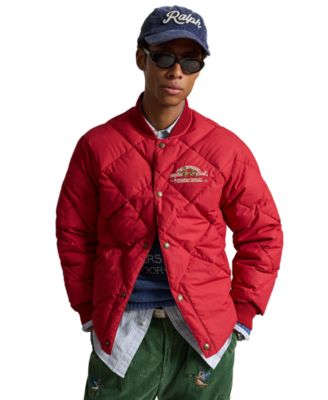 Men's Quilted Polo Sportsman Jacket