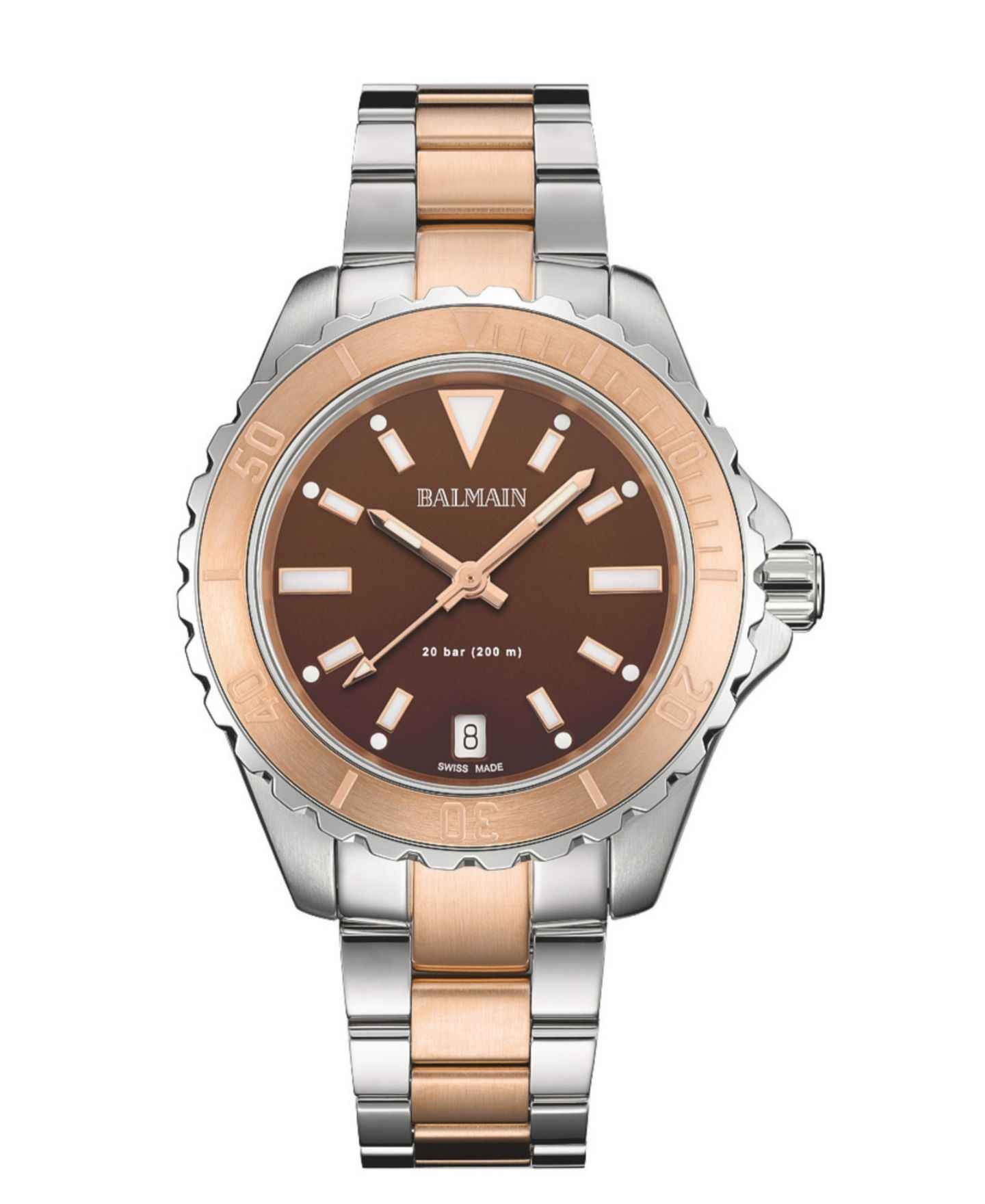 Женские часы Balmain Quartz Ophrys Two-Tone Stainless Steel 34.50mm — фото 1