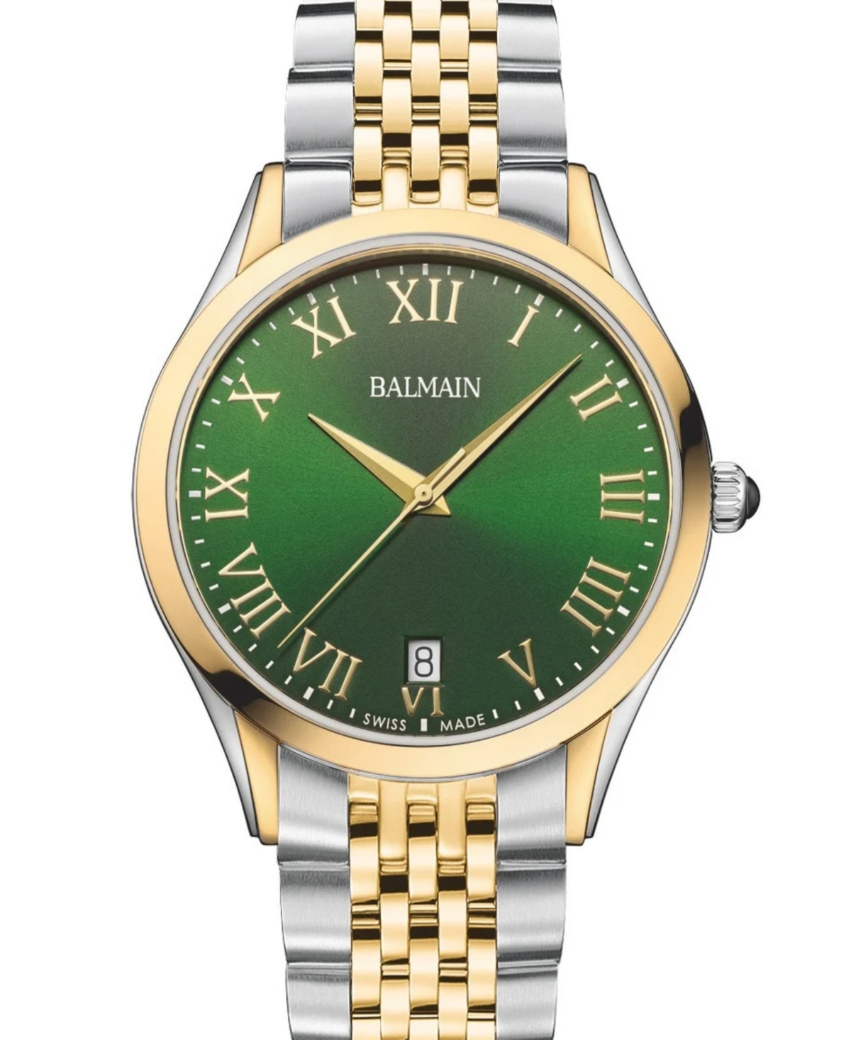 Balmain Men's Swiss Quartz Classic R Two-Tone Stainless Steel Bracelet Watch 41mm - Two-Tone