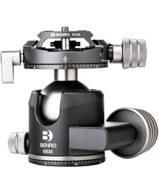GX35 Three Series Arca-Swiss Style Low Profile Dual Panoramic Ballhead, Arca-Swiss Compatible