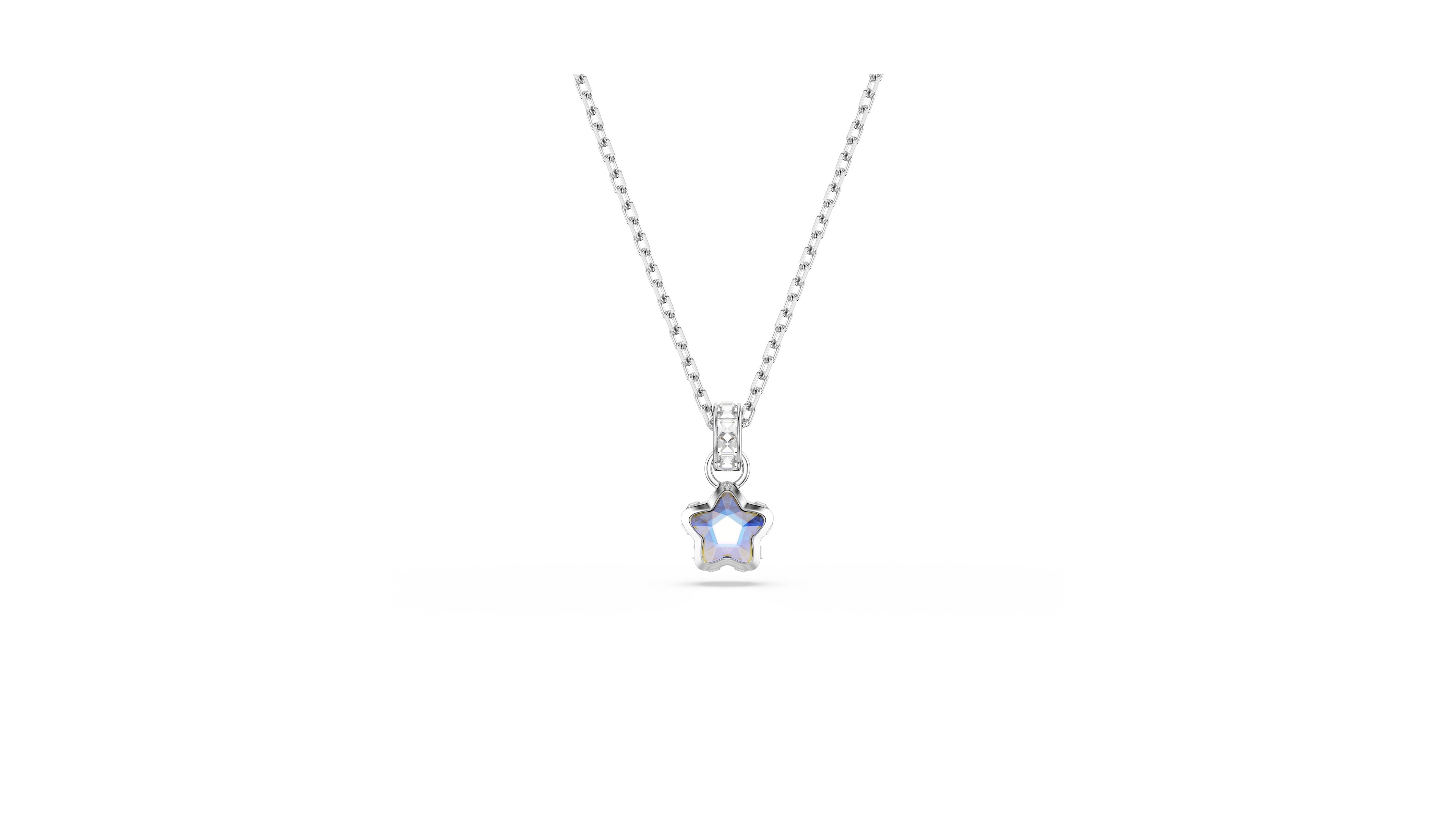 Swarovski Crystal Mixed Cuts Star Pendant Necklace