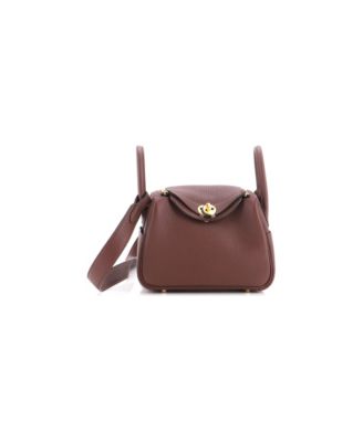 Pre-Owned HERMES Mini Lindy Bag Clemence