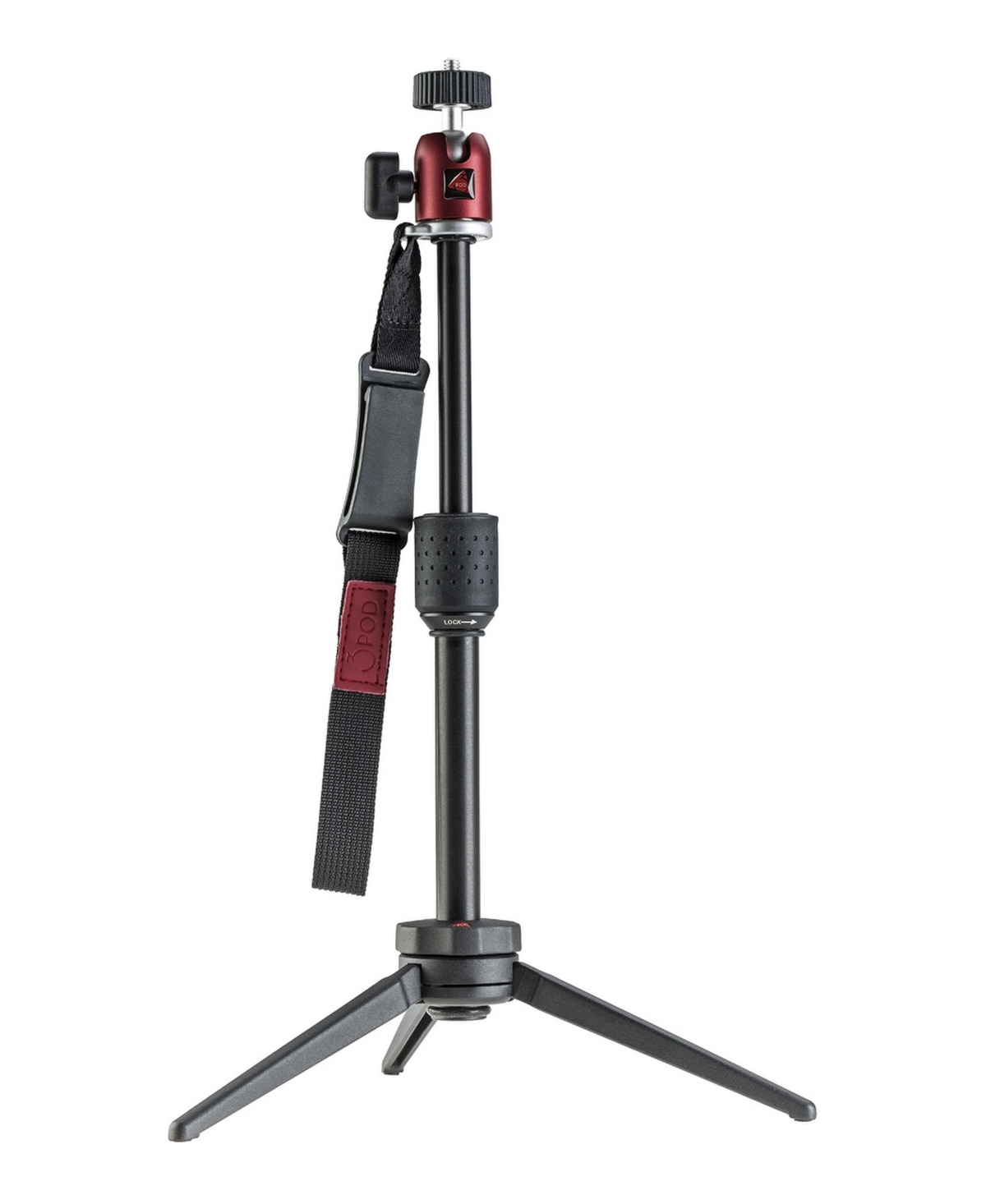 3Pod Small Portable 2-Section Table Top Mini Tripod with Ball Head - Black
