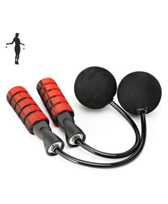 Adjustable Weighted Cordless Jump Rope Tangle Free Fitness For Men Women