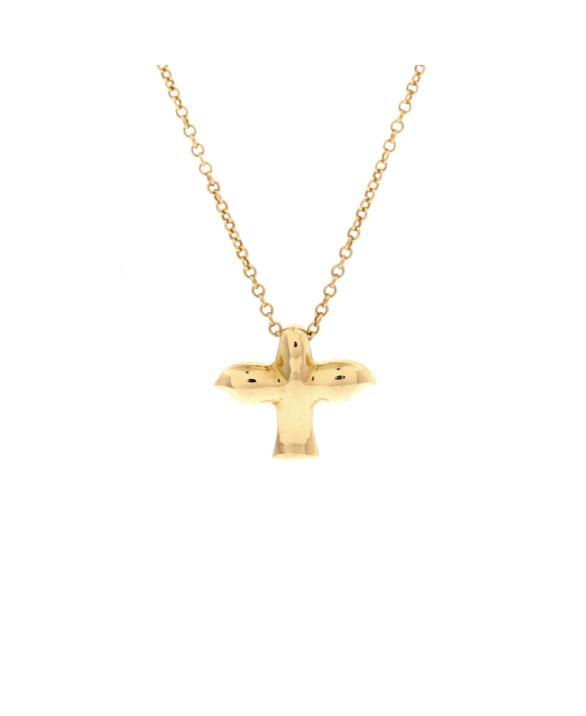 Pre-Owned Tiffany & Co Bird Pendant Necklace - 18k yellow gold