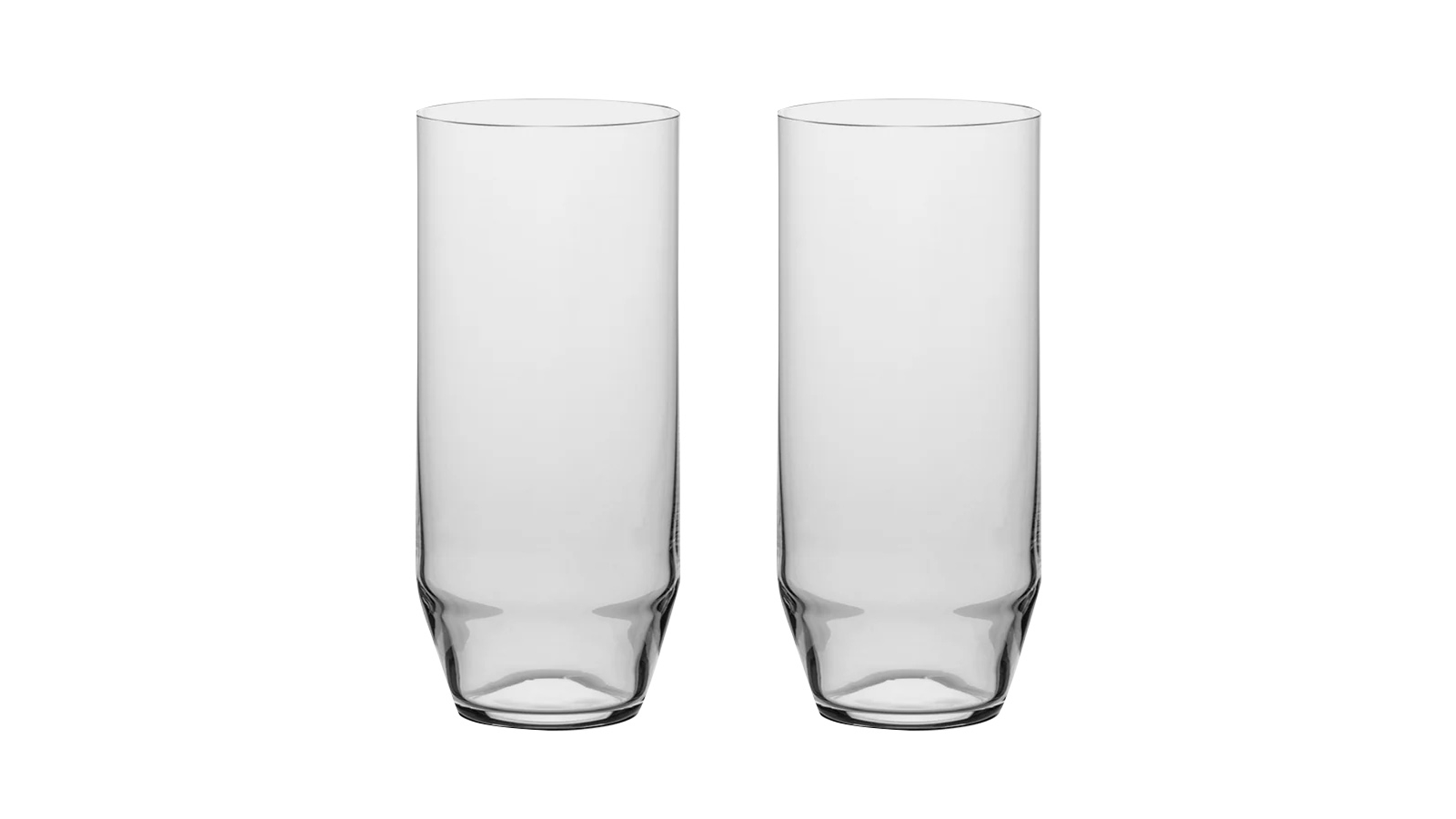 Orrefors Frantzen Highball Crystal Glasses, Set of 2