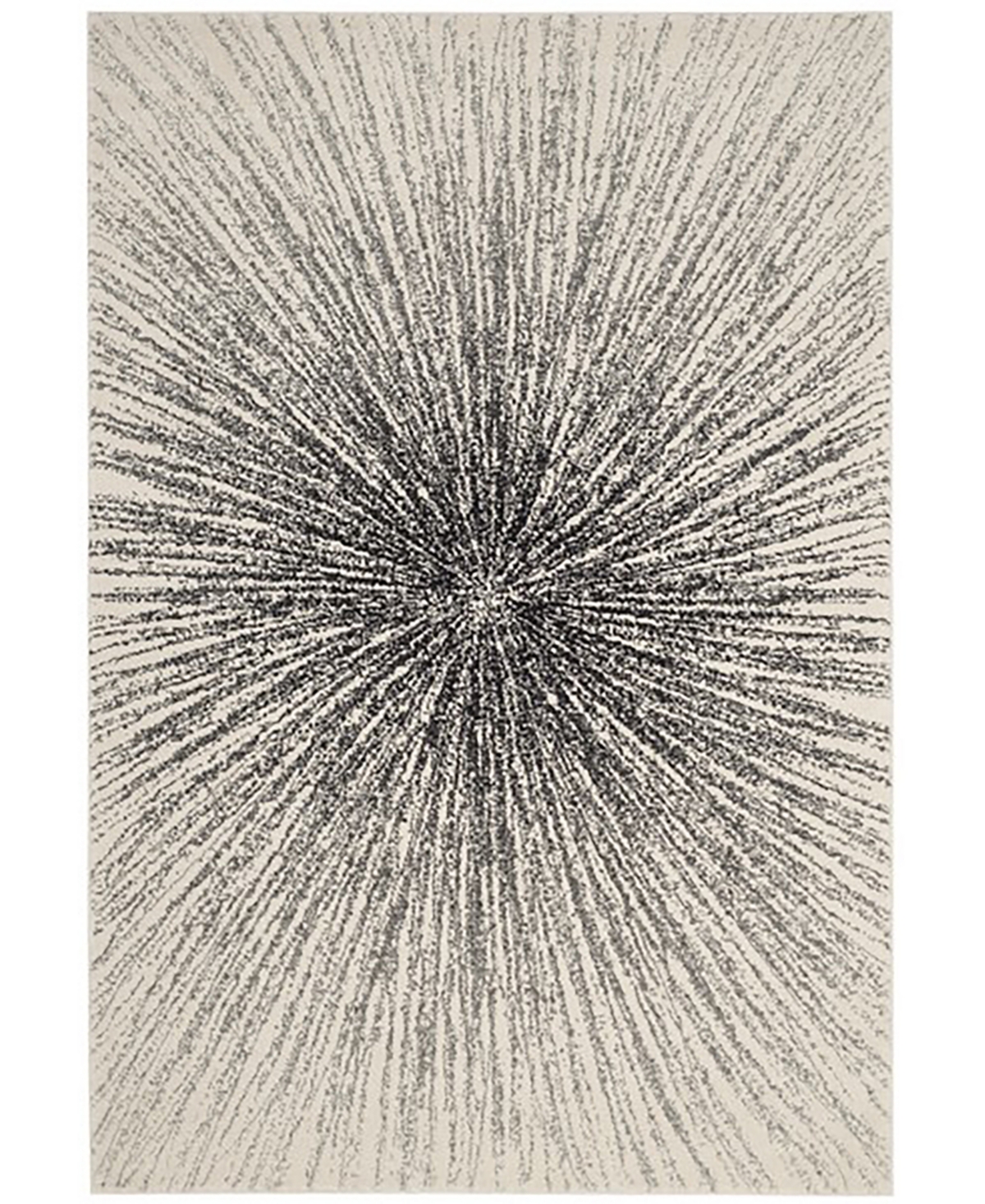 Safavieh Evoke EVK228 5'1" x 7'6" Area Rug - Black/Ivory
